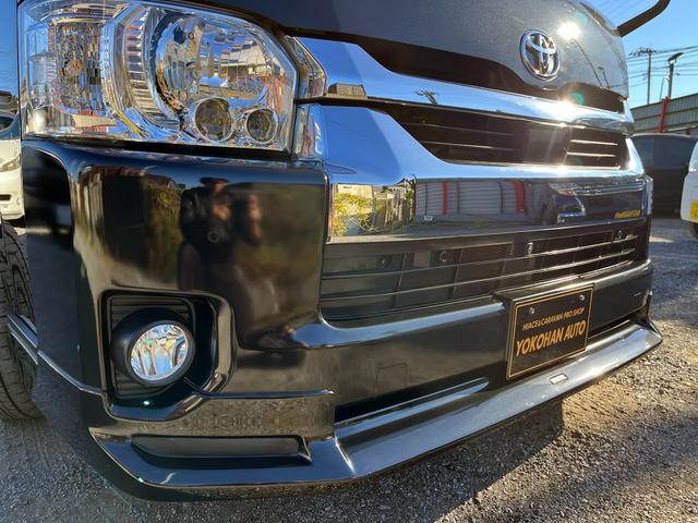 ハイエースワゴン ＧＬ　６型ファインテックツアラー　１０人乗り　１１インチナビ　フリップダウンモニター　電動スライドドア　モデリスタエアロ　１５インチアルミホイール　ＬＥＤフォグ　レザー調シートカバー　バックカメラ　ＥＴＣ（41枚目）