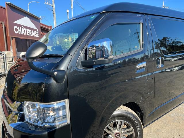 ハイエースワゴン ＧＬ　６型ファインテックツアラー　１０人乗り　１１インチナビ　フリップダウンモニター　電動スライドドア　モデリスタエアロ　１５インチアルミホイール　ＬＥＤフォグ　レザー調シートカバー　バックカメラ　ＥＴＣ（42枚目）