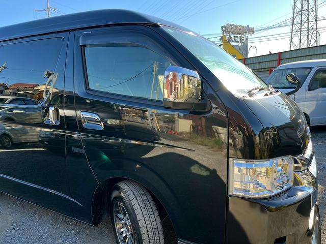 ハイエースワゴン ＧＬ　６型ファインテックツアラー　１０人乗り　１１インチナビ　フリップダウンモニター　電動スライドドア　モデリスタエアロ　１５インチアルミホイール　ＬＥＤフォグ　レザー調シートカバー　バックカメラ　ＥＴＣ（44枚目）