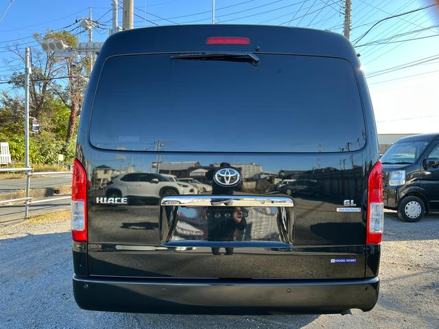 ハイエースワゴン ＧＬ　６型ファインテックツアラー　１０人乗り　１１インチナビ　フリップダウンモニター　電動スライドドア　モデリスタエアロ　１５インチアルミホイール　ＬＥＤフォグ　レザー調シートカバー　バックカメラ　ＥＴＣ（47枚目）
