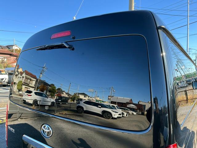 ハイエースワゴン ＧＬ　６型ファインテックツアラー　１０人乗り　１１インチナビ　フリップダウンモニター　電動スライドドア　モデリスタエアロ　１５インチアルミホイール　ＬＥＤフォグ　レザー調シートカバー　バックカメラ　ＥＴＣ（48枚目）