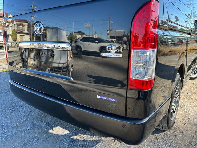 ハイエースワゴン ＧＬ　６型ファインテックツアラー　１０人乗り　１１インチナビ　フリップダウンモニター　電動スライドドア　モデリスタエアロ　１５インチアルミホイール　ＬＥＤフォグ　レザー調シートカバー　バックカメラ　ＥＴＣ（49枚目）