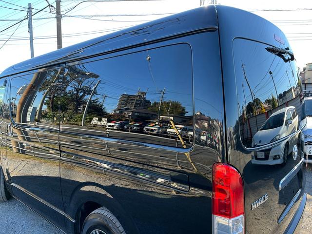 ハイエースワゴン ＧＬ　６型ファインテックツアラー　１０人乗り　１１インチナビ　フリップダウンモニター　電動スライドドア　モデリスタエアロ　１５インチアルミホイール　ＬＥＤフォグ　レザー調シートカバー　バックカメラ　ＥＴＣ（54枚目）