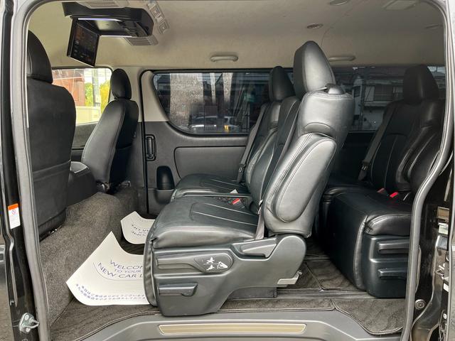 ハイエースワゴン ＧＬ　６型ファインテックツアラー　１０人乗り　１１インチナビ　フリップダウンモニター　電動スライドドア　モデリスタエアロ　１５インチアルミホイール　ＬＥＤフォグ　レザー調シートカバー　バックカメラ　ＥＴＣ（60枚目）