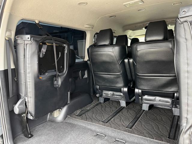 ハイエースワゴン ＧＬ　６型ファインテックツアラー　１０人乗り　１１インチナビ　フリップダウンモニター　電動スライドドア　モデリスタエアロ　１５インチアルミホイール　ＬＥＤフォグ　レザー調シートカバー　バックカメラ　ＥＴＣ（66枚目）