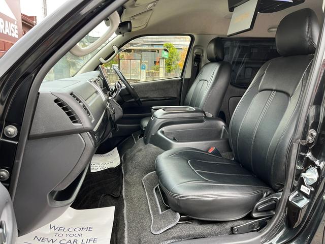 ハイエースワゴン ＧＬ　６型ファインテックツアラー　１０人乗り　１１インチナビ　フリップダウンモニター　電動スライドドア　モデリスタエアロ　１５インチアルミホイール　ＬＥＤフォグ　レザー調シートカバー　バックカメラ　ＥＴＣ（75枚目）