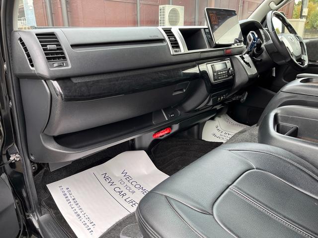 ハイエースワゴン ＧＬ　６型ファインテックツアラー　１０人乗り　１１インチナビ　フリップダウンモニター　電動スライドドア　モデリスタエアロ　１５インチアルミホイール　ＬＥＤフォグ　レザー調シートカバー　バックカメラ　ＥＴＣ（76枚目）