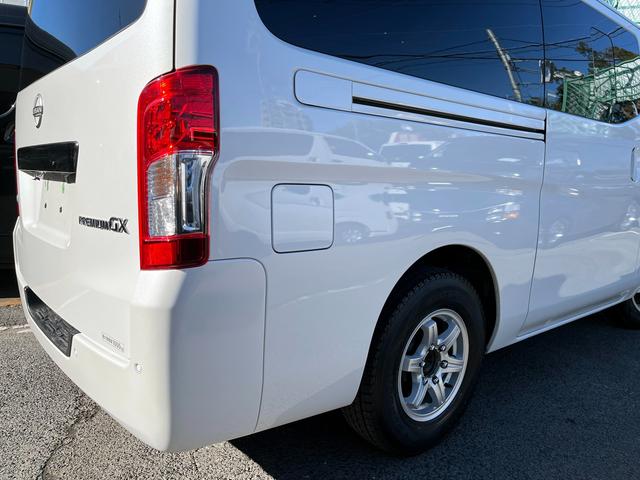 キャラバン ロンググランドプレミアムＧＸ　ワンオーナー　ディーゼル４ＷＤ　全方位運転支援システム　純正ナビ　アランドビューモニター　前後ソナー　インテリジェントルームミラー　リモコンスターター　ナビ連動Ｄレコ　シートヒーター　１５インチアルミ（52枚目）