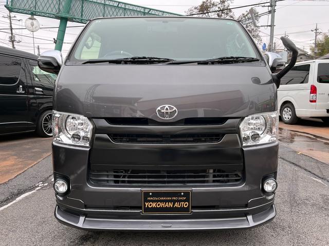 レジアスエースバン ロングスーパーＧＬ　４型　純正ナビ　バックカメラ　ＥＴＣ　ＬＥＤライト　Ｆエアロ　ブラックグリル　ウインカーミラー　イージークローザー　スライド窓　プライバシーガラス　ドラレコ付きデジタルルームミラー（27枚目）