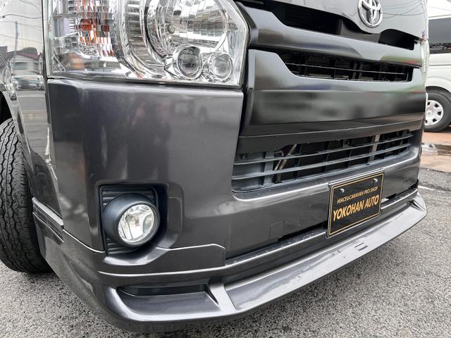 レジアスエースバン ロングスーパーＧＬ　４型　純正ナビ　バックカメラ　ＥＴＣ　ＬＥＤライト　Ｆエアロ　ブラックグリル　ウインカーミラー　イージークローザー　スライド窓　プライバシーガラス　ドラレコ付きデジタルルームミラー（33枚目）