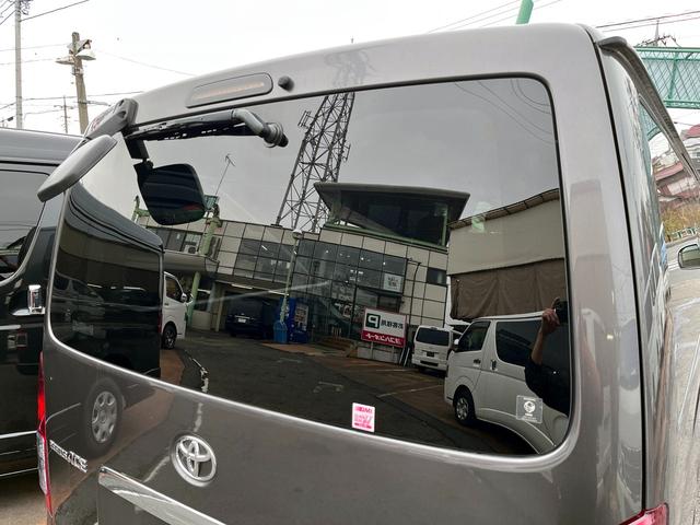 レジアスエースバン ロングスーパーＧＬ　４型　純正ナビ　バックカメラ　ＥＴＣ　ＬＥＤライト　Ｆエアロ　ブラックグリル　ウインカーミラー　イージークローザー　スライド窓　プライバシーガラス　ドラレコ付きデジタルルームミラー（44枚目）