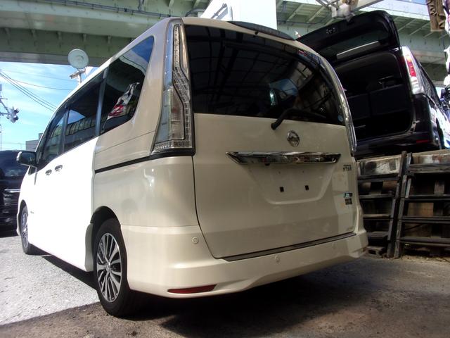 セレナ ＨＷＳ　Ｓ－ＨＹＢＲＩＤ　アンシャンテステップタイプ　ＡＤＳ　１オーナー　記録簿　禁煙車　ナビ　地デジ　ブルートゥース　アラウンドビューモニター　ＥＴＣ　スマートキー　両側パワースライド　クルーズコントロール　シートバックテーブル　左オートステップ　純正アルミ（4枚目）