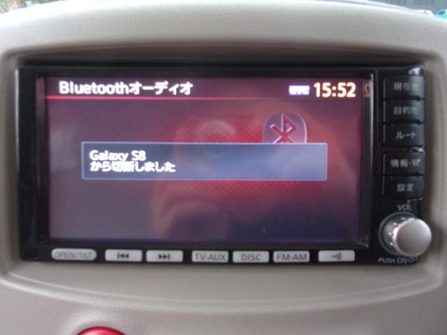 キューブ １５Ｇ　スタイリッシュガラスルーフ　２オーナー　記録簿　禁煙車　ナビ　ワンセグ　ブルートゥース　ステアリングリモコン　バックカメラ　ＥＴＣ　ドラレコ前後　スマートキー　ＬＥＤライト＆フォグ　オプショングリル（11枚目）