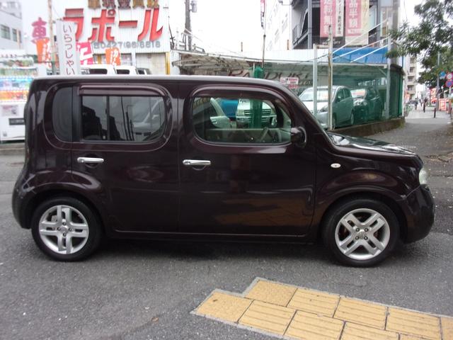 キューブ １５Ｇ　スタイリッシュガラスルーフ　２オーナー　記録簿　禁煙車　ナビ　ワンセグ　ブルートゥース　ステアリングリモコン　バックカメラ　ＥＴＣ　ドラレコ前後　スマートキー　ＬＥＤライト＆フォグ　オプショングリル（35枚目）