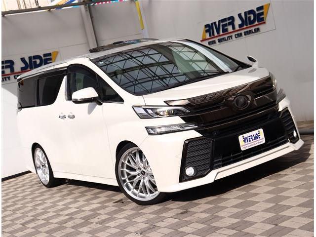 ヴェルファイア ２．５Ｚ　Ａエディション　ゴールデンアイズ　ツインムーンルーフ　プリクラッシュセーフティ　パワーテールゲート　ＥＴＣ　社外２１インチＡＷ　１０インチナビ　フルセグ　バックカメラ　Ｂｌｕｅｔｏｏｔｈ　クルコン　ＬＥＤヘッドライト（38枚目）