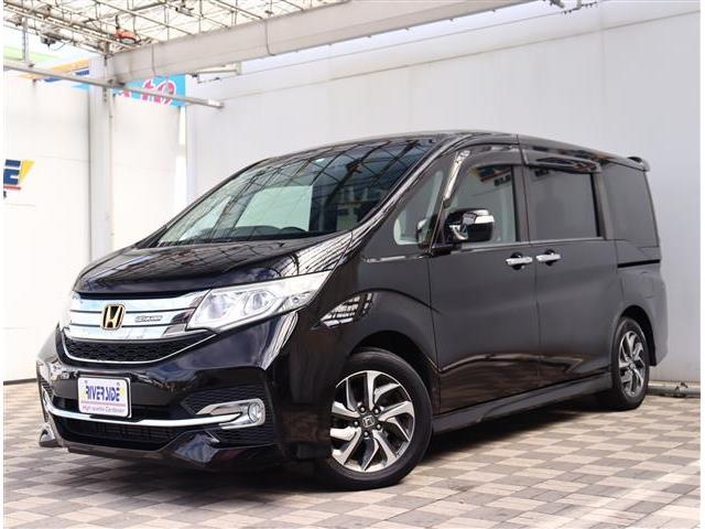 ステップワゴンスパーダ 　わくわくゲート・フリップダウンモニター・クルーズコントロール・ＬＥＤクラリオンＳＤナビ・フルセグ・バックカメラ・Ｂｌｕｅｔｏｏｔｈ接続・前後ドラレコ・パワースライドドア（38枚目）