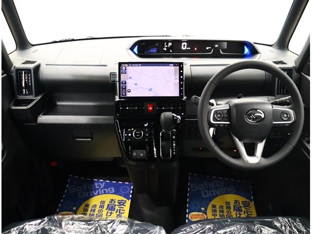 タント カスタムRSリミテッド 禁煙車 記録簿 登録/届出済未使用車 アイドリングストップ 衝突被害軽減システム ナビ&TV 両側電動スライド(4枚目)