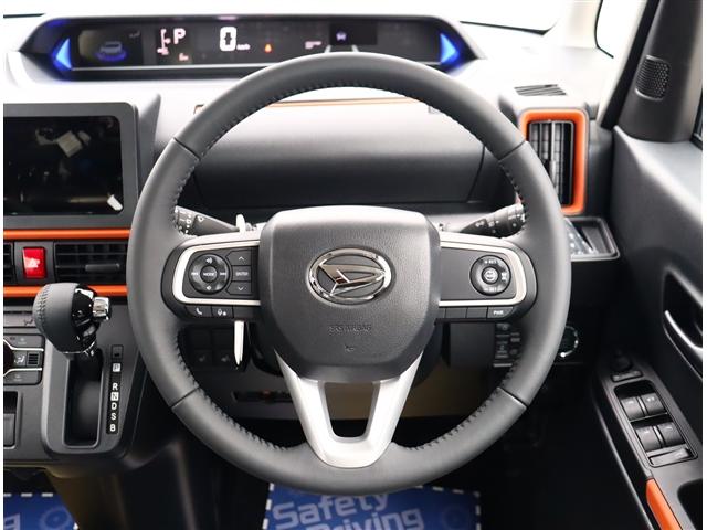 タント ファンクロスターボリミテッド 禁煙車 記録簿 登録/届出済未使用車 アイドリングストップ 衝突被害軽減システム 両側電動スライド(9枚目)