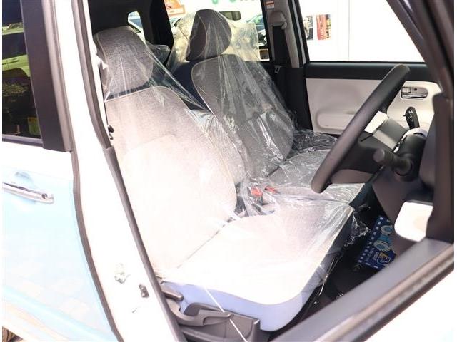 ムーヴキャンバス ストライプスGターボ 禁煙車 記録簿 登録/届出済未使用車 アイドリングストップ 衝突被害軽減システム 両側電動スライド(5枚目)