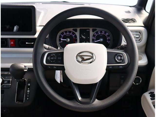 ムーヴキャンバス ストライプスGターボ 禁煙車 記録簿 登録/届出済未使用車 アイドリングストップ 衝突被害軽減システム 両側電動スライド(11枚目)