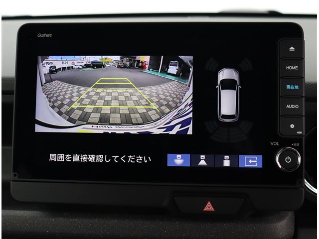 N-BOXカスタム ターボコーディネートスタイル 禁煙車 記録簿 登録/届出済未使用車 アイドリングストップ 衝突被害軽減システム バックカメラ ナビ&TV DVD再生 両側電動スライド(13枚目)