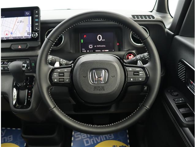 N-BOXカスタム ターボコーディネートスタイル 禁煙車 記録簿 登録/届出済未使用車 アイドリングストップ 衝突被害軽減システム バックカメラ ナビ&TV DVD再生 両側電動スライド(15枚目)