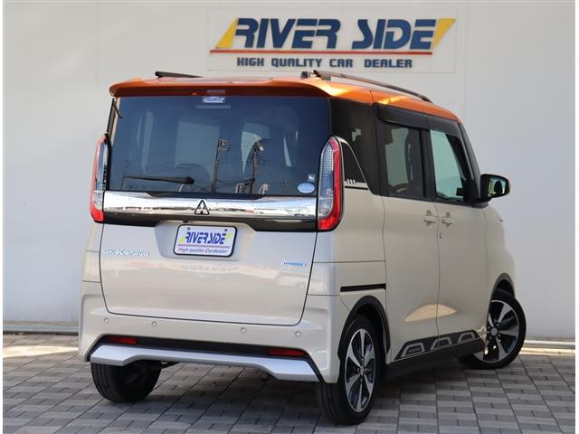 eKクロススペース T ワンオーナー 記録簿 アイドリングストップ 衝突被害軽減システム バックカメラ ナビ&TV DVD再生 両側電動スライド(3枚目)