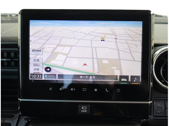 スペーシアカスタム ハイブリッドXSターボ アイドリングストップ 衝突被害軽減システム ナビ&TV DVD再生 両側電動スライド(10枚目)