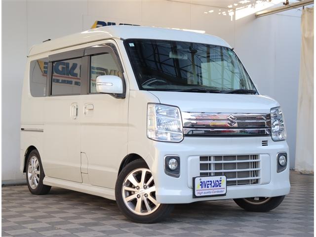 エブリイワゴン PZターボスペシャル アイドリングストップ 衝突被害軽減システム バックカメラ ナビ&TV DVD再生 両側電動スライド(17枚目)