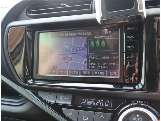 アクア Ｓ　メモリーナビ　ワンセグ　バックカメラ　キーレス　ＥＴＣ　オートＡＣ　ＡＢＳ　ＳＲＳ　ＨＩＤ（7枚目）