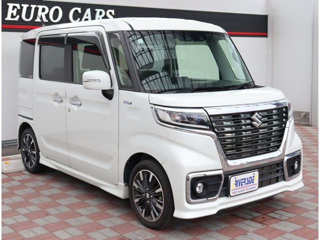 スペーシアカスタム ハイブリッドＸＳ　ドラレコ内臓メモリーナビ　フルセグ　Ｂカメラ　ＥＴＣ　両側電動スライドドア　コーナーセンサー　シートヒーター　クルコン　アイドリングストップ　リアサーキュレーター　純正１５インチアルミ　スマートキー（56枚目）