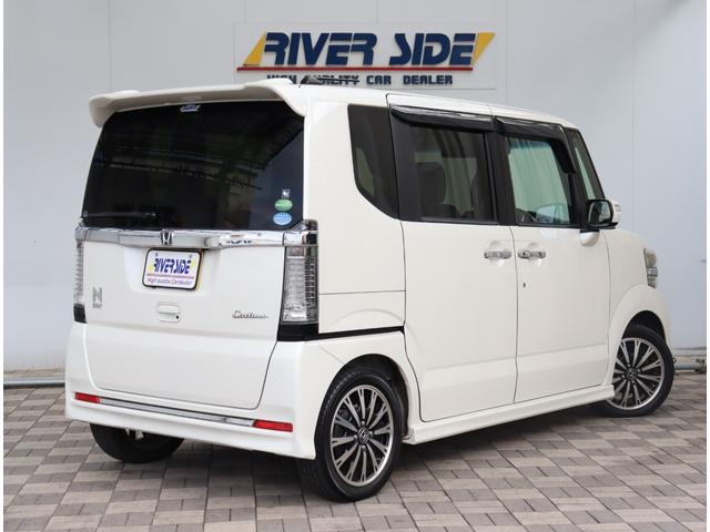 N-BOXカスタム G・ターボLパッケージ メモリーナビ フルセグ バックカメラ 両側電動スライドドア スマートキー プッシュスタート ETC ベンチシート オートAC 衝突軽減ブレーキ(3枚目)