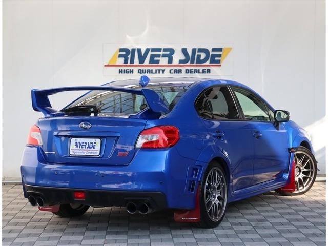 ＷＲＸ ＳＴＩ ＳＴＩ　タイプＳ　純正８インチメモリーナビ　フルセグ　バックカメラ　Ｓ・Ｆカメラ　シートヒーター　パワーシート　コーナーセンサー　マッドフラップ　ステリモ　ＳＴＩ４本出しマフラー（6枚目）