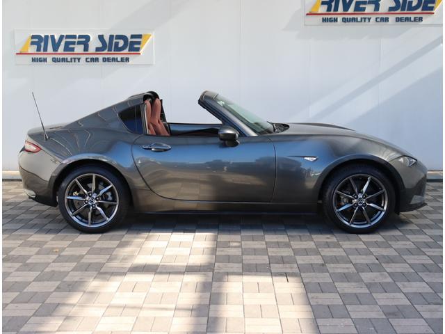 ロードスターRF VS フルセグ バックカメラ 茶革 シートヒーター 電動オープン スマートキー プッシュスタート ワンオーナー レーンディパーチャー ETC(2枚目)