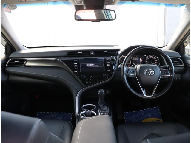 カムリ ＷＳレザーパッケージ　フルセグ　バックカメラ　黒革　シートヒーター　ＬＥＤ　パワーシート　クルコン　ＥＴＣ　トヨタセーフティセンス　ステリモ　パドルシフト　オートＡＣ（4枚目）