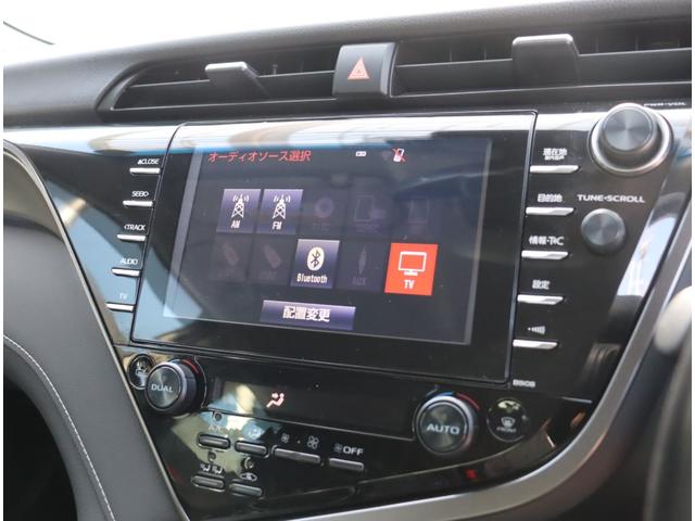 カムリ ＷＳレザーパッケージ　フルセグ　バックカメラ　黒革　シートヒーター　ＬＥＤ　パワーシート　クルコン　ＥＴＣ　トヨタセーフティセンス　ステリモ　パドルシフト　オートＡＣ（6枚目）