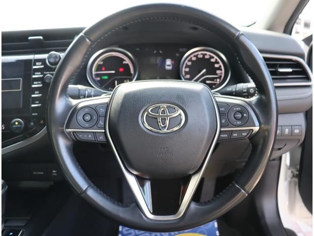 カムリ ＷＳレザーパッケージ　フルセグ　バックカメラ　黒革　シートヒーター　ＬＥＤ　パワーシート　クルコン　ＥＴＣ　トヨタセーフティセンス　ステリモ　パドルシフト　オートＡＣ（18枚目）