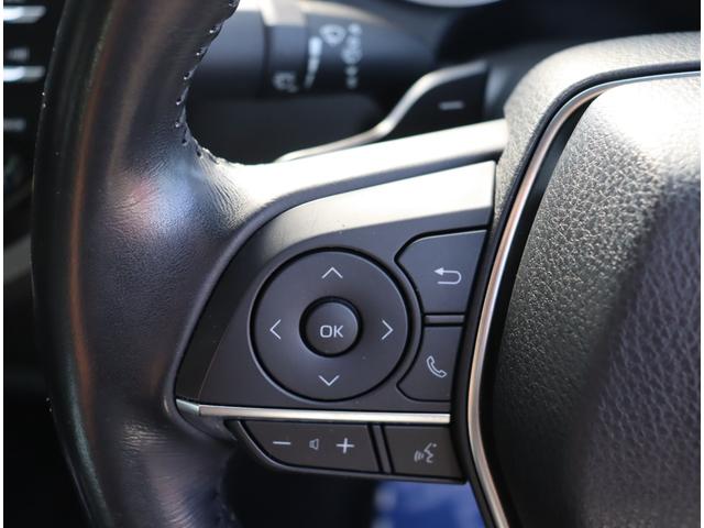 カムリ ＷＳレザーパッケージ　フルセグ　バックカメラ　黒革　シートヒーター　ＬＥＤ　パワーシート　クルコン　ＥＴＣ　トヨタセーフティセンス　ステリモ　パドルシフト　オートＡＣ（19枚目）