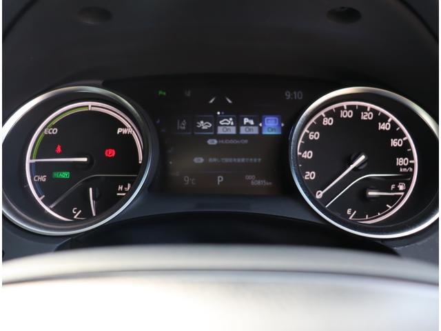 カムリ ＷＳレザーパッケージ　フルセグ　バックカメラ　黒革　シートヒーター　ＬＥＤ　パワーシート　クルコン　ＥＴＣ　トヨタセーフティセンス　ステリモ　パドルシフト　オートＡＣ（22枚目）