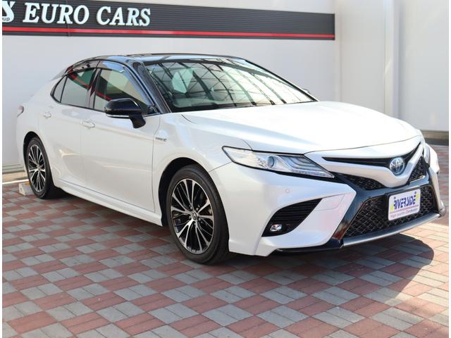 カムリ ＷＳレザーパッケージ　フルセグ　バックカメラ　黒革　シートヒーター　ＬＥＤ　パワーシート　クルコン　ＥＴＣ　トヨタセーフティセンス　ステリモ　パドルシフト　オートＡＣ（47枚目）