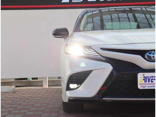 カムリ ＷＳレザーパッケージ　フルセグ　バックカメラ　黒革　シートヒーター　ＬＥＤ　パワーシート　クルコン　ＥＴＣ　トヨタセーフティセンス　ステリモ　パドルシフト　オートＡＣ（53枚目）