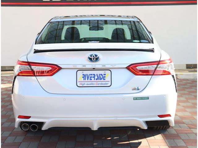 カムリ ＷＳレザーパッケージ　フルセグ　バックカメラ　黒革　シートヒーター　ＬＥＤ　パワーシート　クルコン　ＥＴＣ　トヨタセーフティセンス　ステリモ　パドルシフト　オートＡＣ（54枚目）