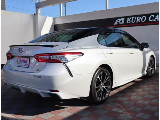 カムリ ＷＳレザーパッケージ　フルセグ　バックカメラ　黒革　シートヒーター　ＬＥＤ　パワーシート　クルコン　ＥＴＣ　トヨタセーフティセンス　ステリモ　パドルシフト　オートＡＣ（55枚目）