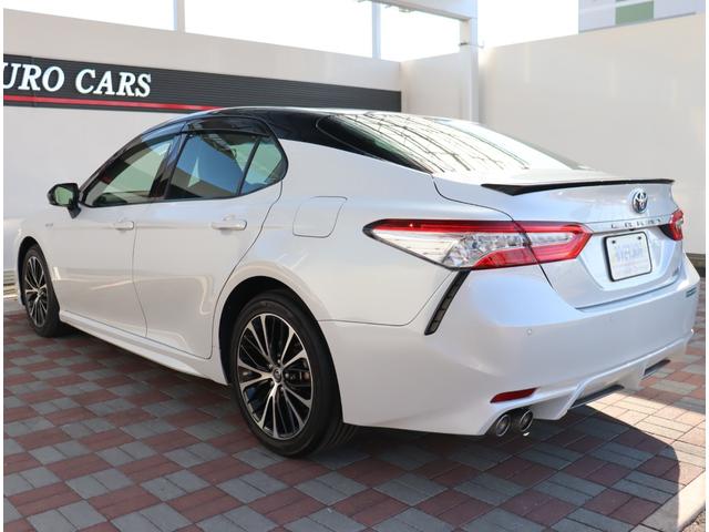 カムリ ＷＳレザーパッケージ　フルセグ　バックカメラ　黒革　シートヒーター　ＬＥＤ　パワーシート　クルコン　ＥＴＣ　トヨタセーフティセンス　ステリモ　パドルシフト　オートＡＣ（56枚目）