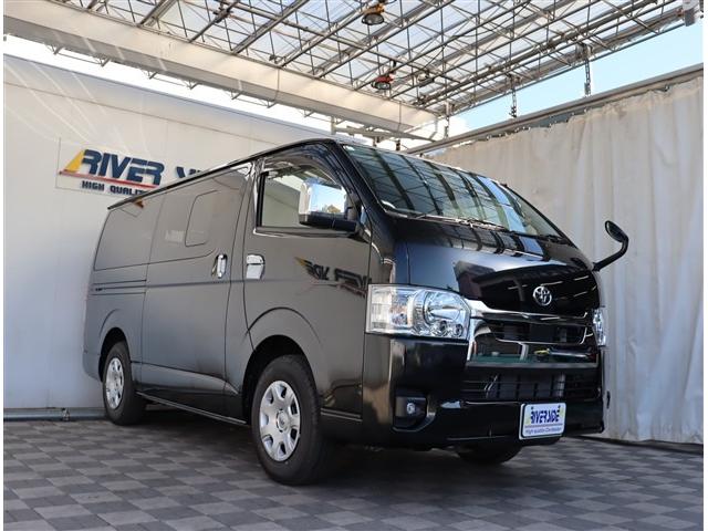 ハイエースバン ロングスーパーGL LED スマートキー デジタルインナーミラー 両側スライドドア プッシュスタート トヨタセーフティセンス Bカメラ AC100V オートAC 電動格納ミラー クリアランスソナー LDA(40枚目)