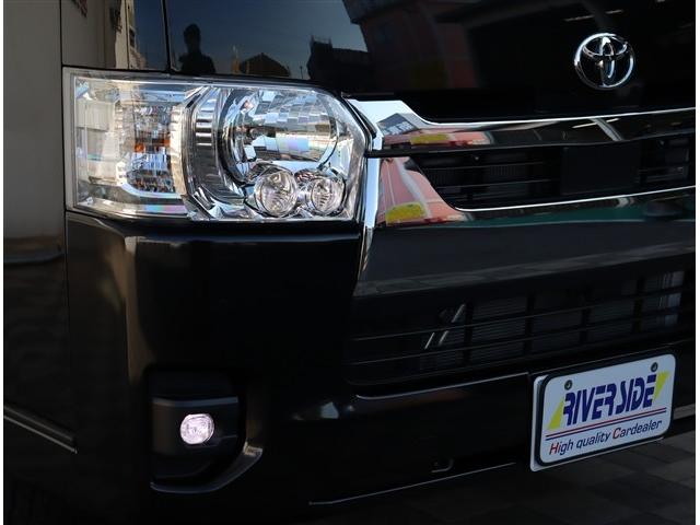 ハイエースバン ロングスーパーGL LED スマートキー デジタルインナーミラー 両側スライドドア プッシュスタート トヨタセーフティセンス Bカメラ AC100V オートAC 電動格納ミラー クリアランスソナー LDA(42枚目)