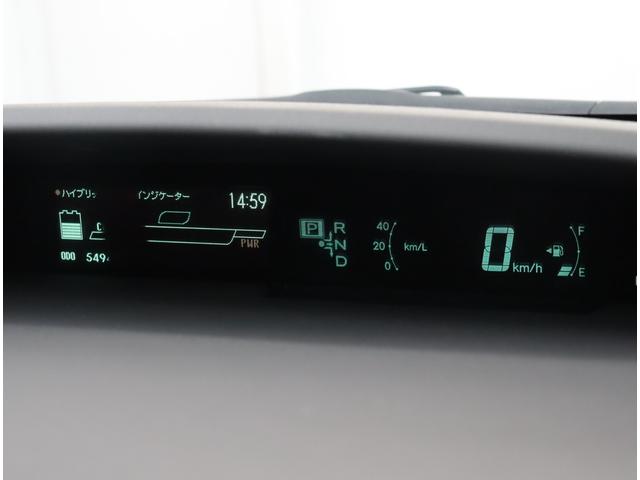 プリウス Ｓ　純正ＨＤＤナビ　ワンセグ　バックカメラ　ＥＴＣ　スマートキー　プッシュスタート　ＣＤ再生　Ｂｌｕｅｔｏｏｔｈ接続　電動格納ミラー　純正１５インチアルミ　フォグランプ（21枚目）