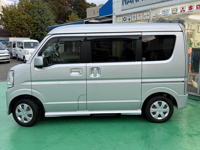 エブリイワゴン Ｗ６６０ウィズ車いす移動車　分割リアシート　１オーナー被害軽減ブレーキ・３６０度ドラレコ（4枚目）