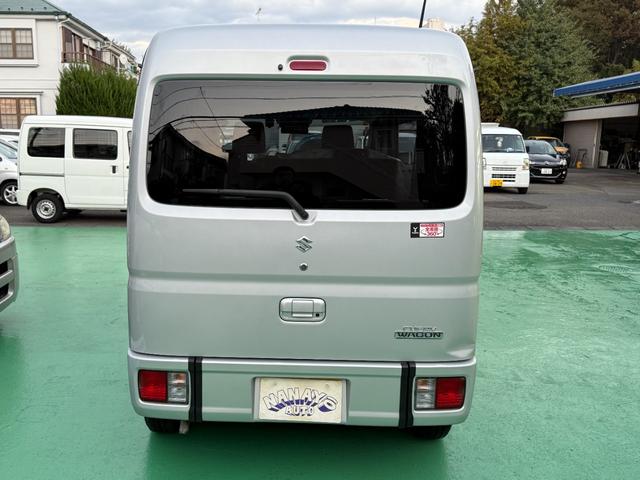 エブリイワゴン Ｗ６６０ウィズ車いす移動車　分割リアシート　１オーナー被害軽減ブレーキ・３６０度ドラレコ（6枚目）