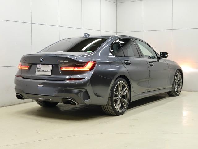 ３シリーズ Ｍ３４０ｉ　ｘＤｒｉｖｅ　コニャックレザー・１９インチＡＷ・ｈａｒｍａｎｋａｒｄｏｎ・オートトランク・全方位カメラ・ＢＭＷレーザーＬＥＤヘッドライト（2枚目）